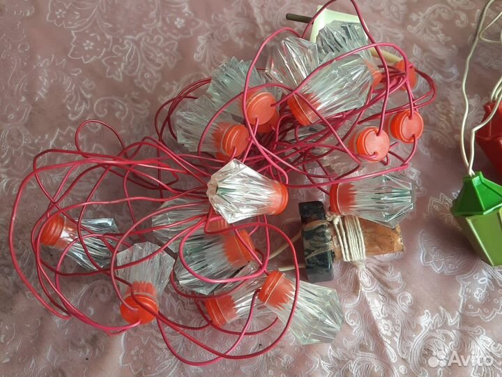 Елочная гирлянда СССР