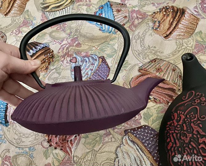 Чайник заварочный чугун новый