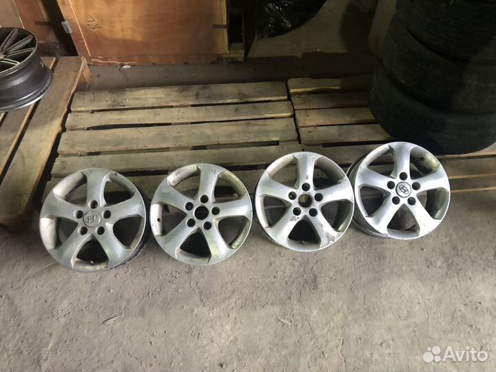 Литые диски r15 на hyundai Хендай киа