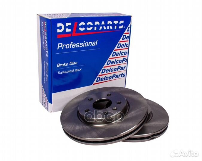 Диск тормозной передний 19372200 DelcoParts