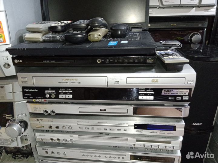 DVD+VHS Panasonic видеодвойка