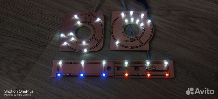 Платы подсветки блока отопителя Ваз /LADA