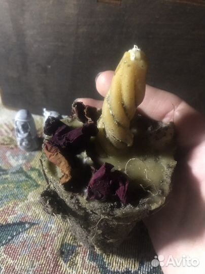 Земляные свечи (под вашу ситуацию)