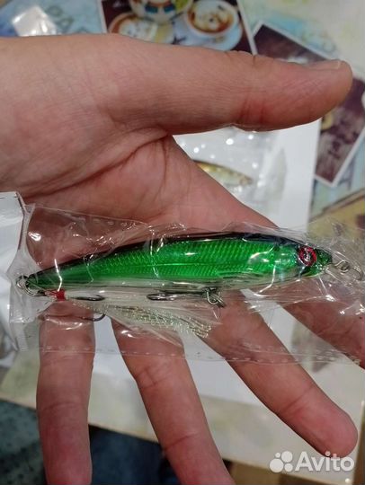 Воблеры рыболовные для ловли щуки и окуня