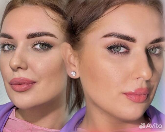 Перманентный макияж бровей губ и межресничка