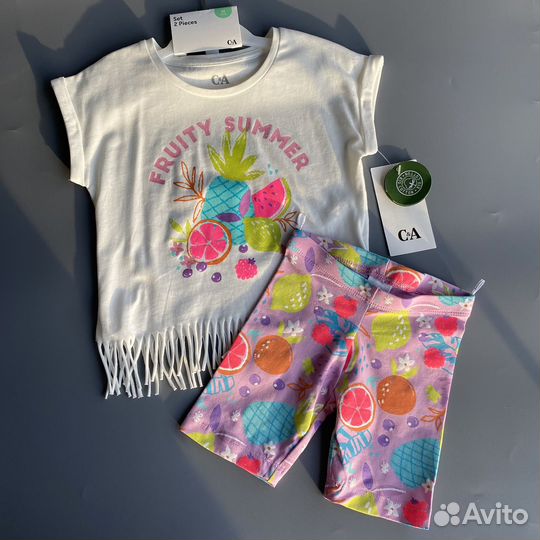 Футболка и шорты C&A 92