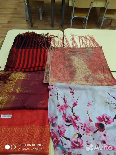 Шарфы и палантины