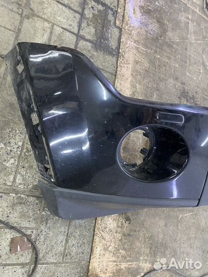 Бампер передний mitsubishi pajero 4