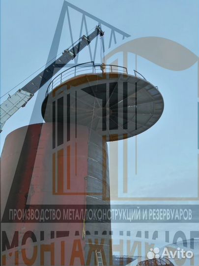 Резервуар Вертикальный Стальной рвс-250 м3