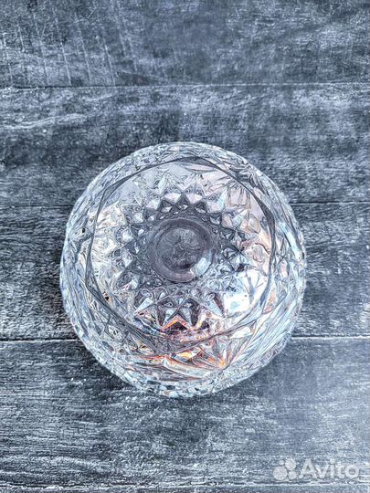 Салатник хрустальный СССР