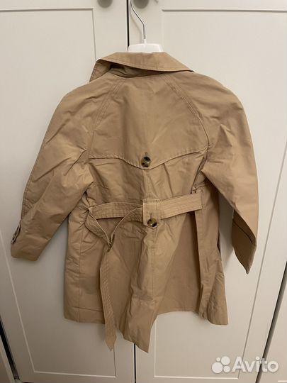 Плащ для девочки zara 122
