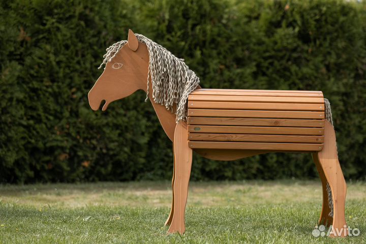 Деревянная лошадка Jumper