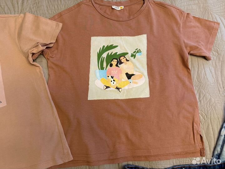 Вещи пакетом для девочки 134-140