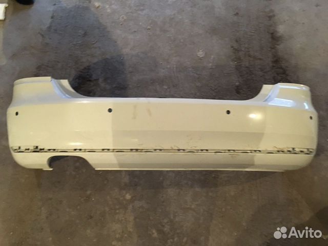 Задний бампер polo рестайлинг