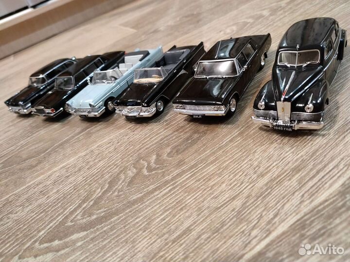 Модель 1:43 зис, ЗИЛ, газ.Представительские машины