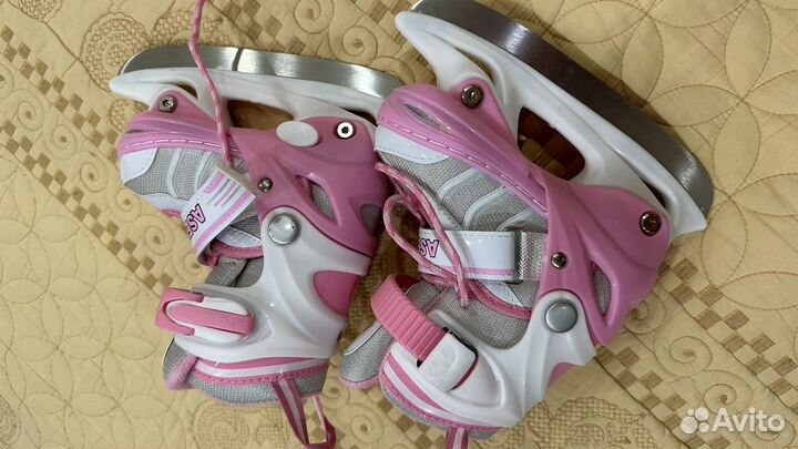 Коньки детские раздвижные 25-28