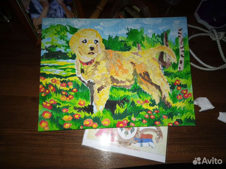 Картины по номерам новые раскрашеные