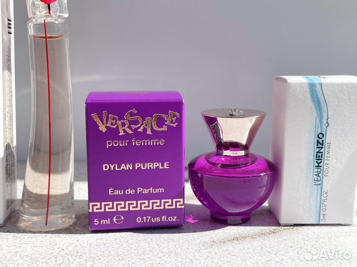 Versace,Kenzo Миниатюры