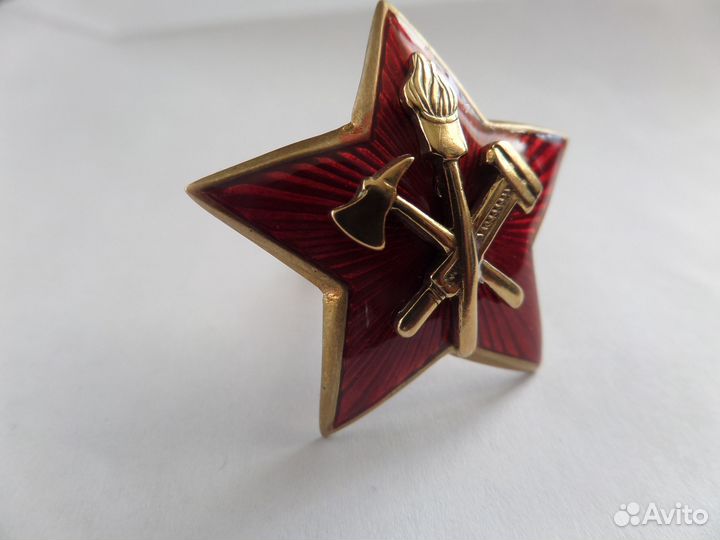 Звезда фуражечная впо нквд СССР