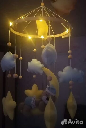 Мобиль из фетра новый