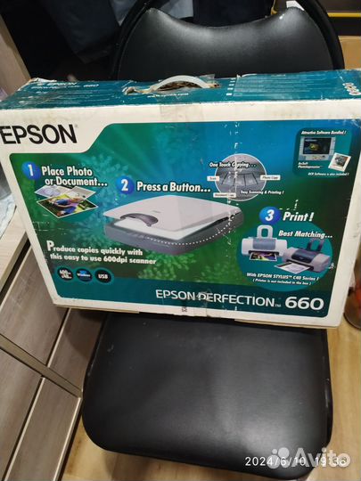 Сканер epson perfection 660