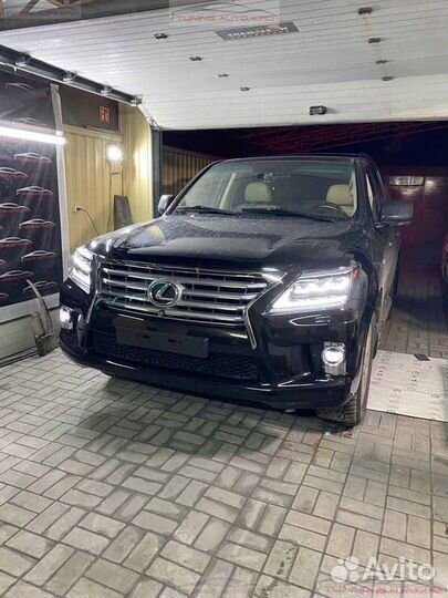Фары Lexus LX570 стиль 2020 года X0148