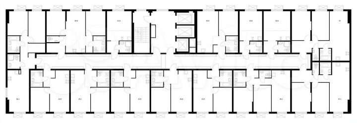 1-к. квартира, 35,9 м², 17/25 эт.