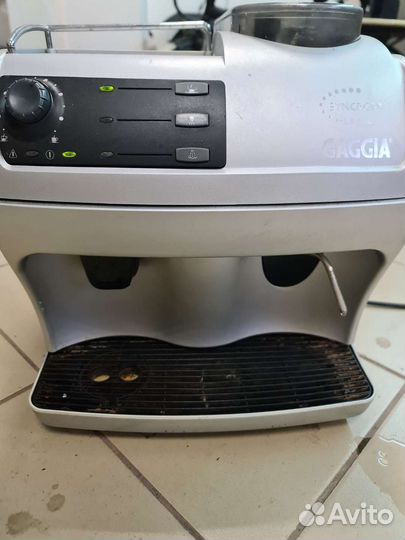 Кофемашина gagia syncrony logic RS