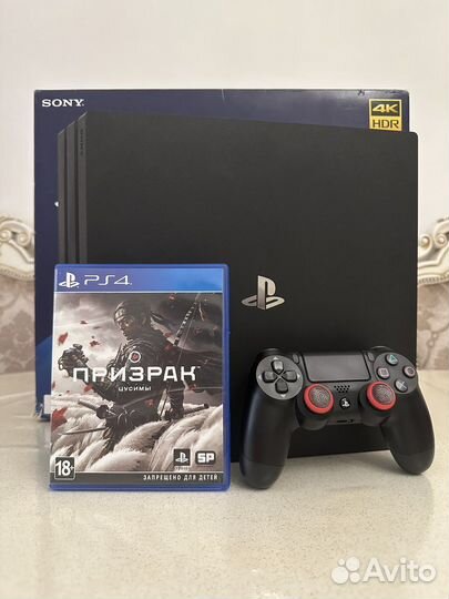 Обновлёная PS4 pro с играми