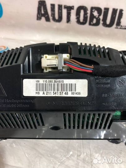 Панель приборов Mercedes E W211 Е30 М272943 2007