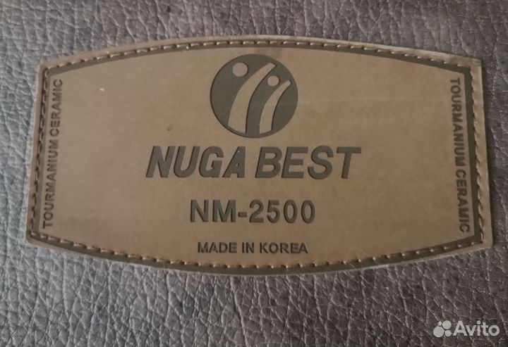 Турманиевый мат матрас nuga best nm 2500