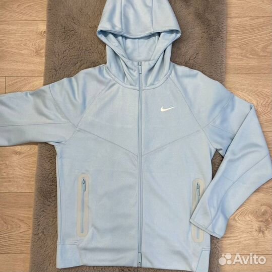 Зип худи Nocta Nike tech flecce голубая