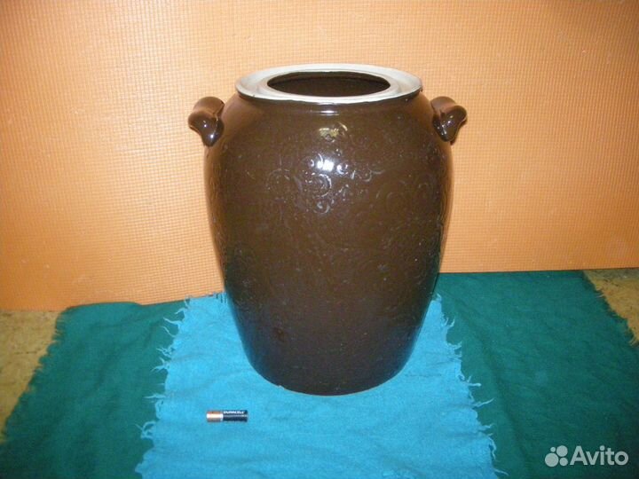 Ваза деревянная разборная огромная под бронзу