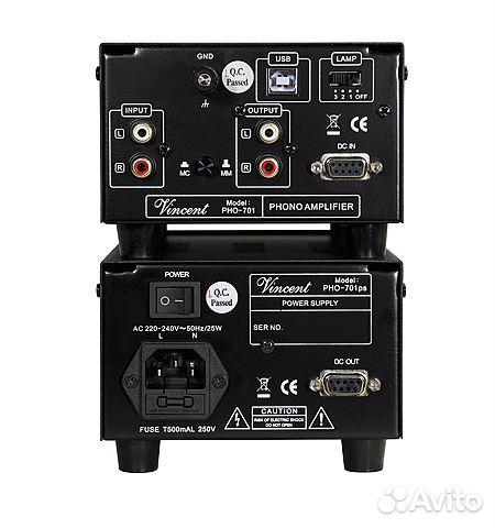 Фонокорректор Vincent PHO-701 черный