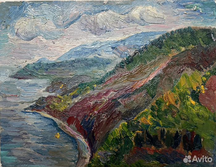 Этюды маслом СССР 70-годы