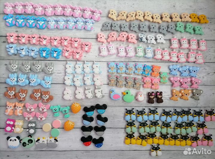 Силиконовая фурнитура для именных держателей