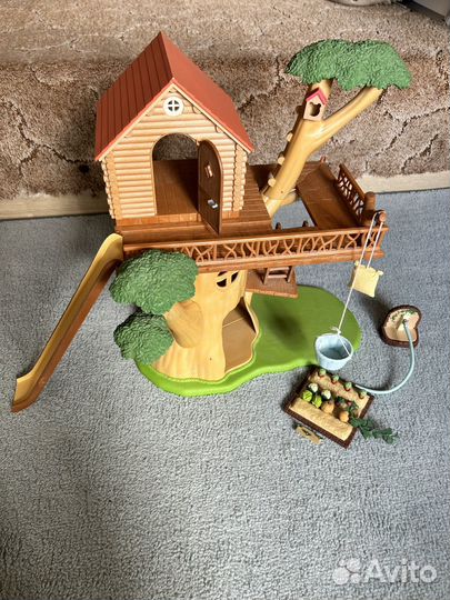 Sylvanian Families домик с огородом