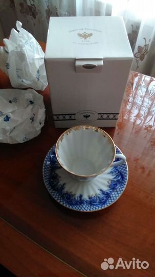 Чайная пара фарфор ифз