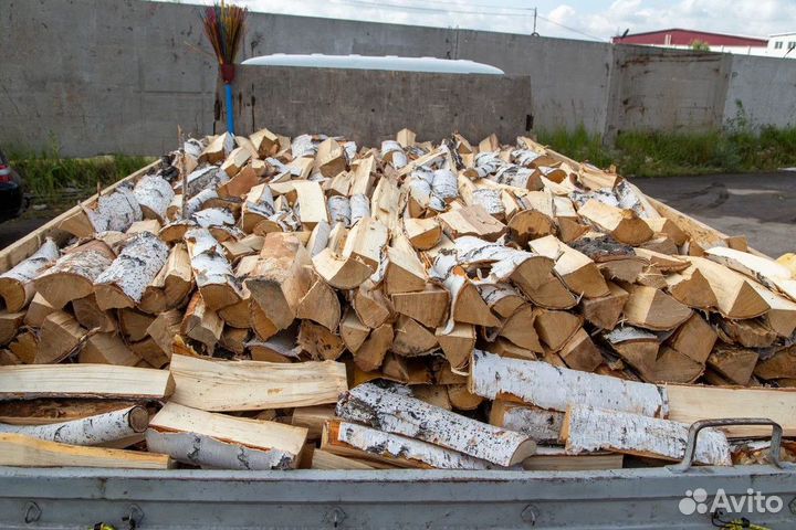 Дрова березовые в укладку/ Ольховые 30 см