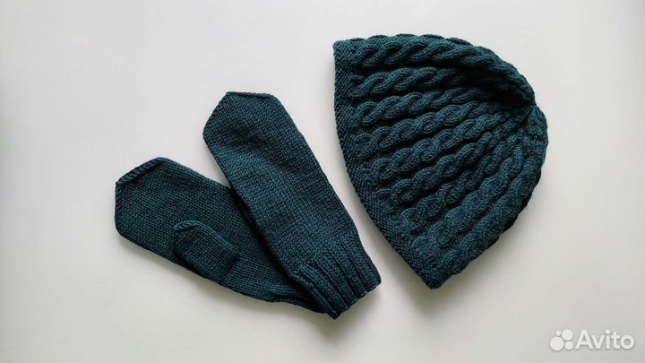 Шапка, шарф, варежки