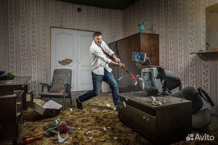 Комната ярости в Ставрополе/снятие стресса