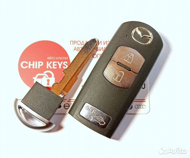 Ключ зажигания Mazda CX7 / CX9 / SKE11B-04