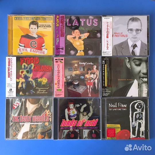 Фирменные компакт-диски: Япония, сша, Европа