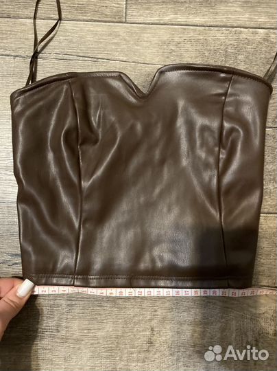 Корсет кожаный