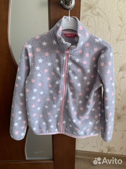 Флисовая толстовка для девочки