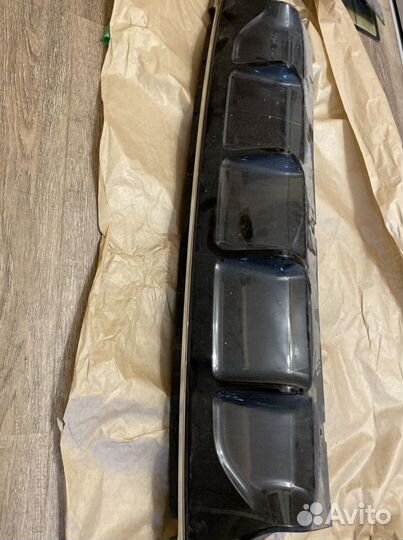 Диффузор на задний бампер kia optima 2018-2020