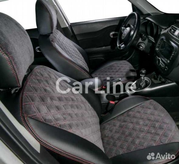 Авточехлы на KIA Soul 2