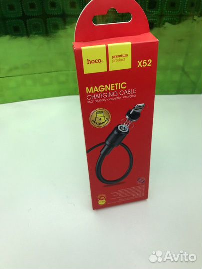 Зарядное устройство Кабель Магнитный Lighting Hoco