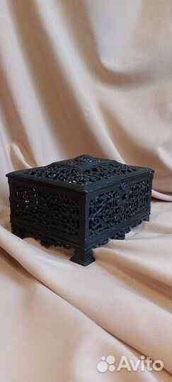 Шкатулка каслинское литье чугун