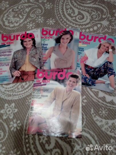 Burda moden, Вязание Susanna, Diana, Сабрина